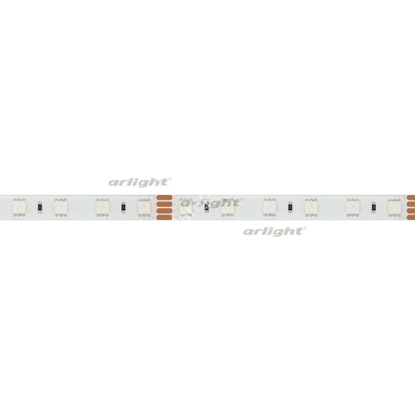 Лента RTW 2-5000PS-50m 24V RGB 2x (5060, 60 LED/m, LUX) (ARL, 14.4 Вт/м, IP67)