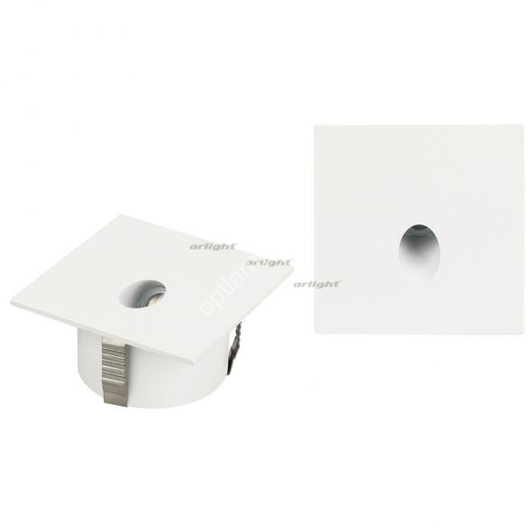 Светильник LT-GAP-S70x70-3W Warm3000 (WH, 30 deg) (Arlight, IP65 Металл, 3 года)