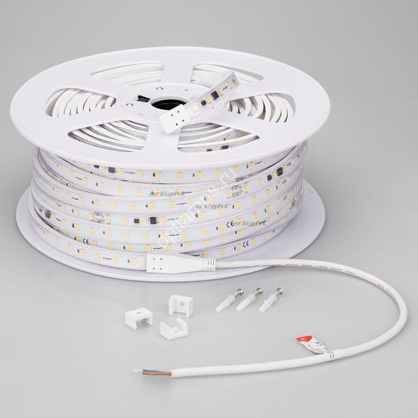 Лента ARL-50000PC-220V Day4000 (5060, 54 LED/m, IP65)